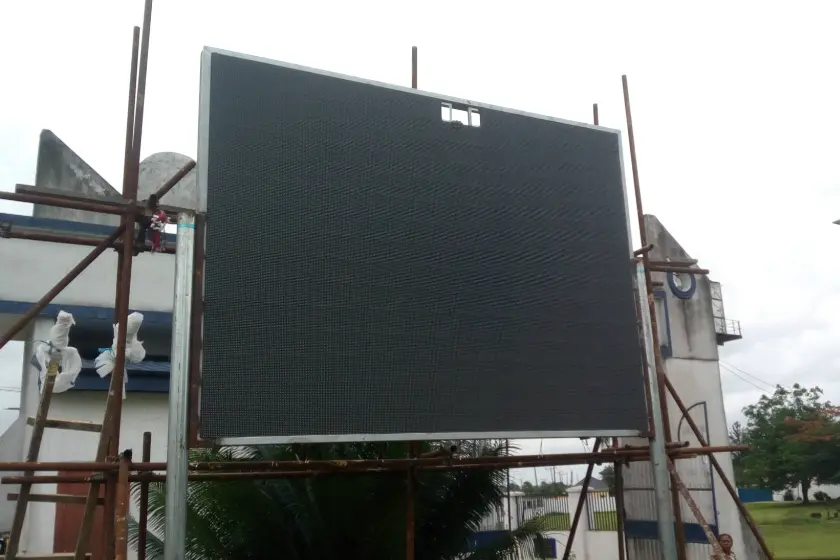 One of our LED screen projects